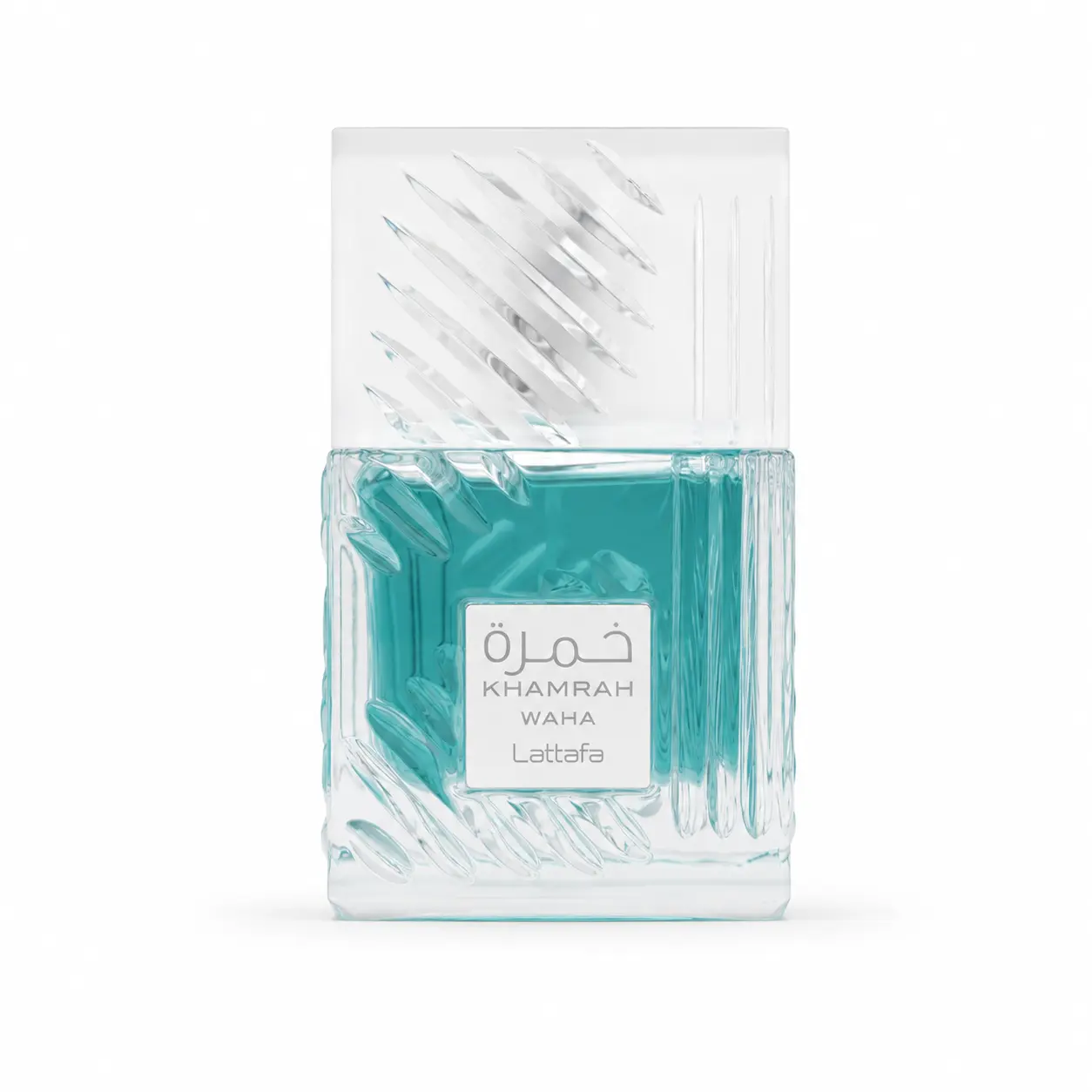 Lattafa Khamrah Waha Unisex EDP Spray - 3 to 3.9 fl oz (100ml) Aromatic Aquatic Fragrance, Luxurious Fresh-Warm Captivating Scent with Bergamot, Sea Salt, Vanilla Scents for Youth, Captivating Fragrance, Citrus, Bottle, Daytime Freshness, Ginger, Liquid,,