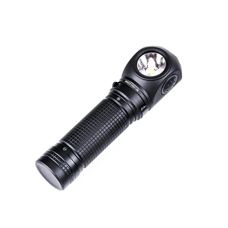 NEXTORCH P10 Right Angle Duty Flashlight, 1400 High Lumen Rechargeable LED with White, Red & Blue Light for Patrol Ops, High Lumen Flashlight, Rechargeable Led Flashlights
