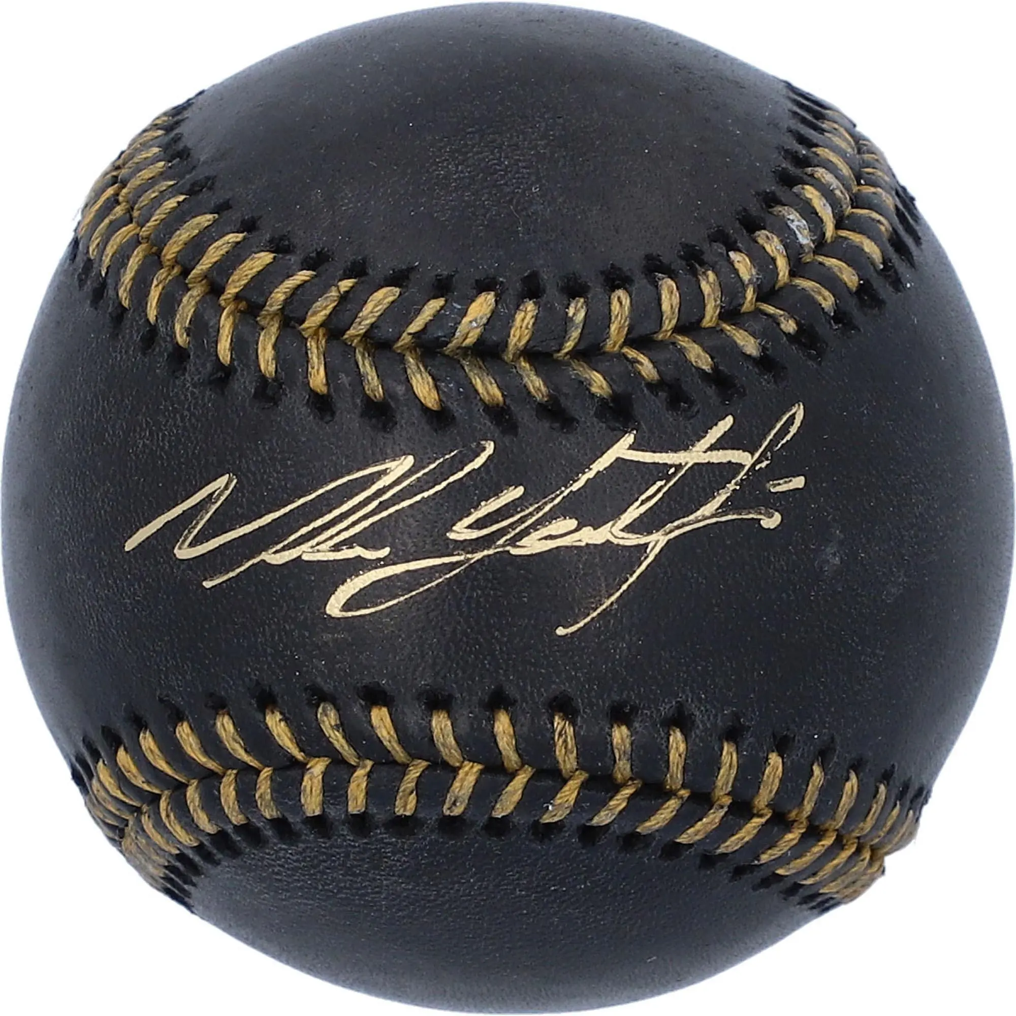 Mike Yastrzemski San Francisco Giants Autographed Black Leather Baseball - Fanatics Authentic Certified