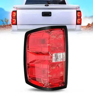 Nilight 2014 2015 2016 2017 2018 2019 Chevy Silverado 1500 2500HD 3500HD 2015 2016 2017 2018 2019 GMC Sierra 3500HD 2019 Silverado 1500LD Tail light Assembly Rear Lamp Driver Side, Oe Standard, Plug-In Type