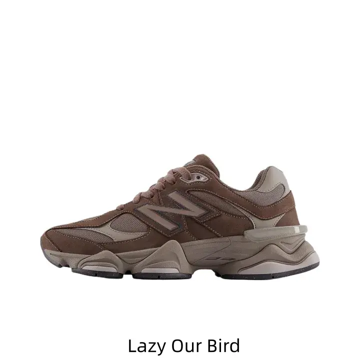 Warm Neutral Earth Vintage Lifestyle Collectible Sneakers Breathable Gradient Coffee Brown Mesh Panels Wear-resistant Taupe Grey Gradient Outsole Muted Taupe Side Mark Accent Limited Hobby Collection Sneakers
