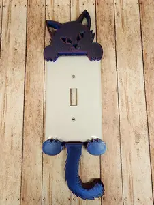 Cat Light Switch Decoration