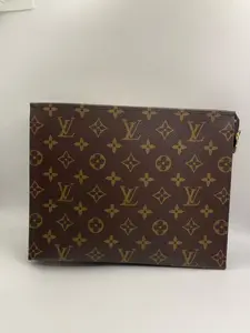 Pre-owned Louis Vuitton Monogram Clutch/Toiletry Pouch Pre owned, 2023 Edition, Size: 25x20x5.5cm