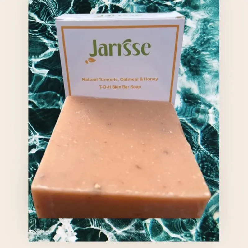 Natural Turmeric Oatmeal & Honey T-O-H Skin Bar Soap