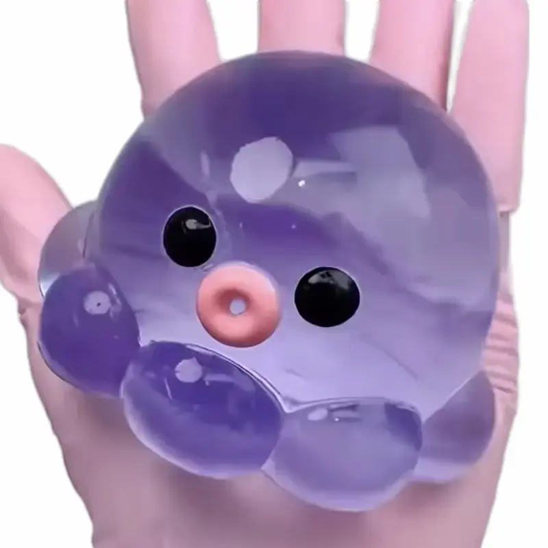 Octopus Slow Rebound Squeeze Toy - Homemade TPR Material, Unisex Portable Tactile Stress Relief Fidgets, Anxiety Relief Products, Sensory Stress Reliever for Relaxation, Party & Birthday Gift toy fun cute fidget toys