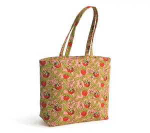Vera Bradley Original Zip Cotton Tote