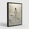 Jesus Walking on Water Canvas Painting Poster – Spiritual Wall Decor, Divine Light Modern Canvas Art, Ready to Hang Artwork, Christian Gift