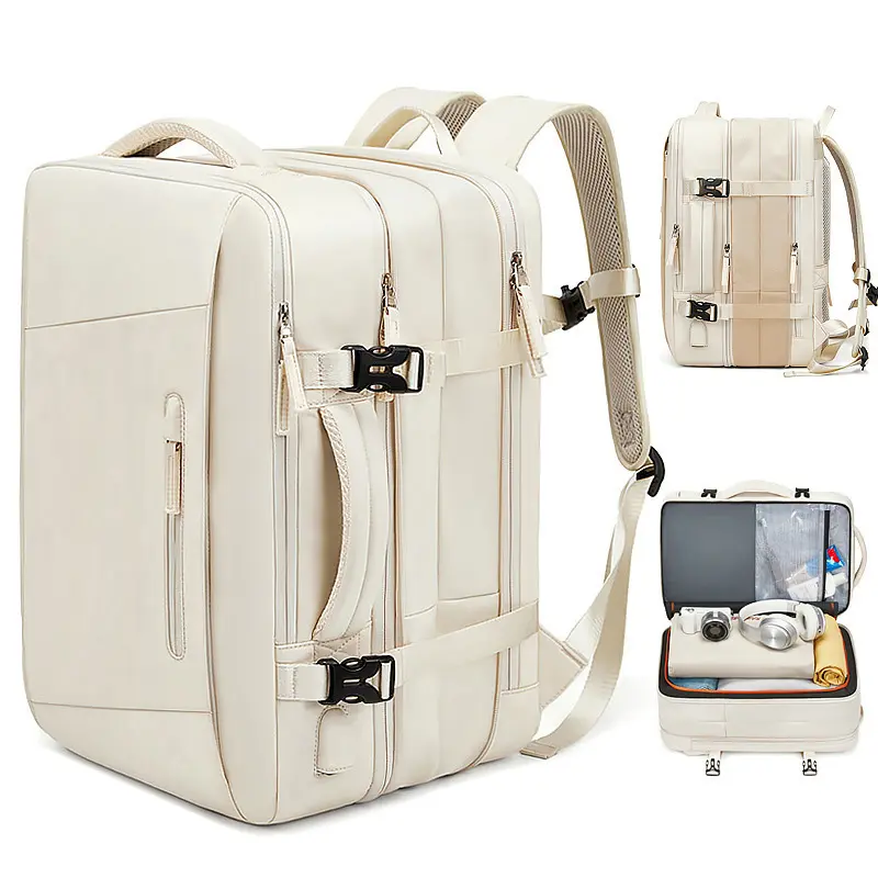 Unisex Large Capacity Expandable Dry Wet Separation Travel Backpack, Unisex Large Capacity Dry Wet Separation Luggage Bag, Expandable Casual Backpack, Tote Bag, Multi-Compartment Laptop Bag, Suitable for Business Trips, Vacations, and Short Getaways Water