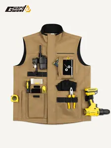 Men's Multifunctional Work Vest Jacket, Tool Apron for Men, Versatile Utility Vest for Work, Durable and Comfortable, Work Safety Vest