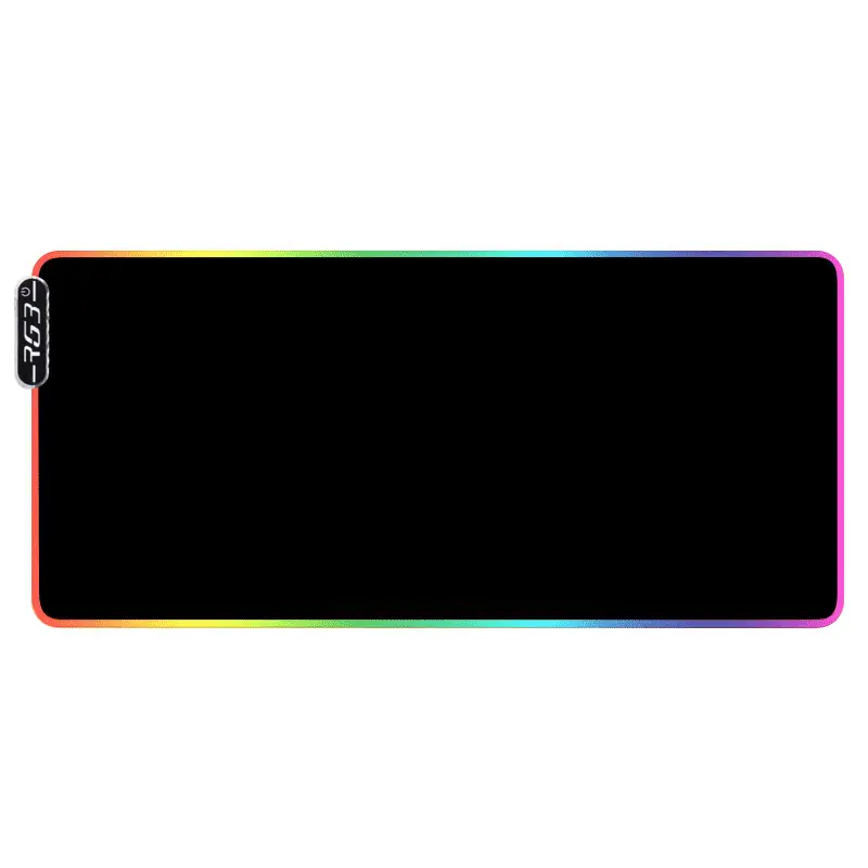 RGB Gaming Mouse Pad XXL (800×300MM) - Large Rectangular LED Desk Mat with Smooth Surface, Non-Slip Base, Full Keyboard & Mouse Coverage for Gaming Setup, Desk Decor