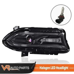 Fit For 2015-2022 Dodge Charger LED DRL Projector Headlight Headlamp Right Side