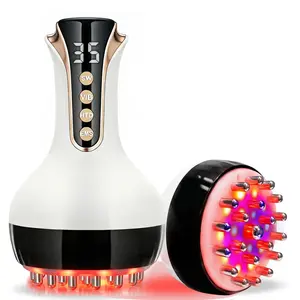35-Speed 4-in-1 Handheld Body Massager for Legs & Belly - Lymphatic Drainage & Anti swelling Tool with Heat, Vibration - Electric Machine Reduces Stretch Marks tiktokshopspringglowup