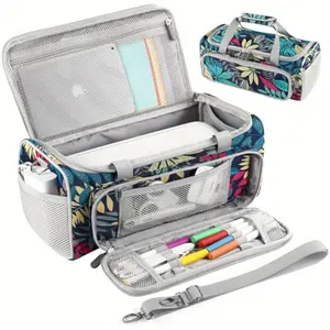 Portable Storage Bag Compatible with Cricut Joy Xtra Smart Cutting Machine, Shoulder Strap, Carrying Case for Cricut Accessories, Travel Organizer Bag