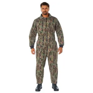 ROHTCO Men's Insulated Coveralls - Lightweight and Durable Workwear with Multiple Pockets - Clothing, Menswear