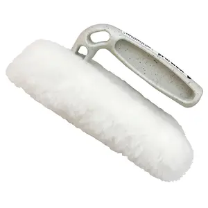 212 MAIN Pearson MBR424 5.5x3.5 in. Wool Paint Pad - Handheld Tools, Shearling Edging Tool for Car Paint Care, Floor Coating & Smooth Finish