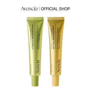 Arencia Vitamin C Booster Shot Serum with Glutathione, Niacinamide and Vitamin E for Dark Spot Care, Fine Lines & Wrinkles, Glass Skin, Korean Skincare 30ml/1.01 fl.oz