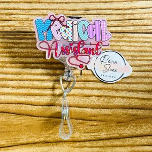 Medical Assistant MA Badge Reel