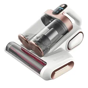 New Model Dual Dust Cup Roller Portable Household Sterilizing & Mite Removal Bed Vacuum Cleaner, High Suction Power Mite Remover Dual-Cup Mattress with  Sterilization UV-C