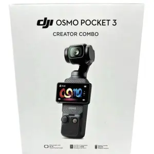 DJI Osmo Pocket 3 Creator Combo - Black Brand New Sealed