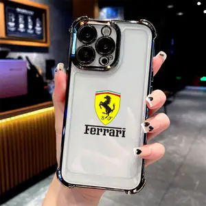 Sports car F-Ferraris Phone Case Suitable for iPhone 17 16e 16 15 14 13 12 11 Mini Pro Max Air X XR XSMAX 8 7 Plus Anti Fall Matte Back Cover