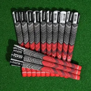 High-performance Golf Iron Grip, 13pcs/set Natural Rubber Enhanced Grip with Durable Anti-slip Design, Professional Golf Club Grip for Men & Women Standard Mid-Size Golf Club Grip Set new jumbo golf grip golf hybrid set swag Waterproof golf head covers