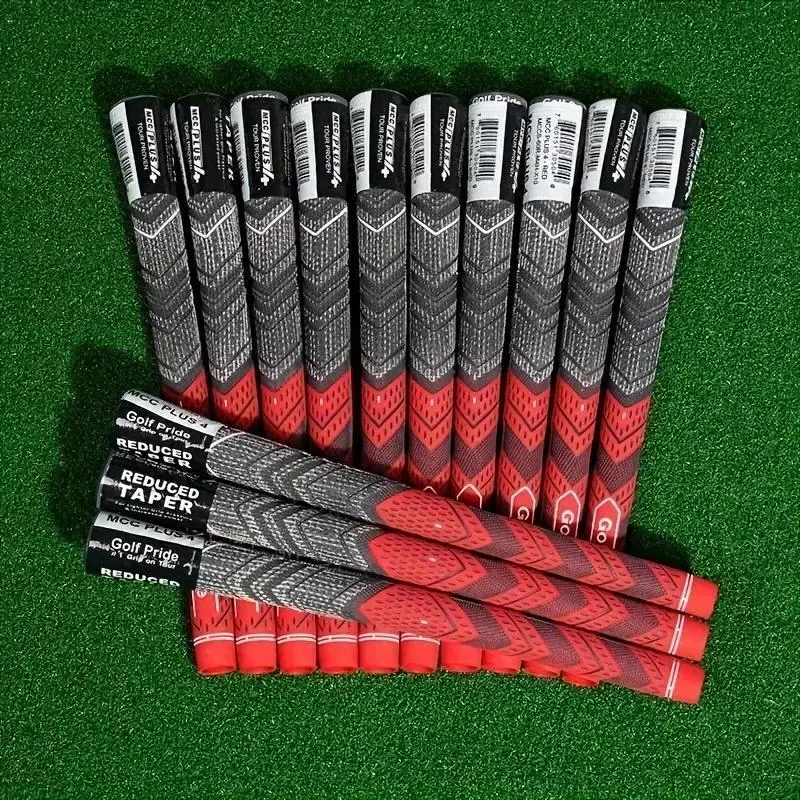 High-performance Golf Iron Grip, 13pcs/set Natural Rubber Enhanced Grip with Durable Anti-slip Design, Professional Golf Club Grip for Men & Women Standard Mid-Size Golf Club Grip Set new jumbo golf grip golf hybrid set swag Waterproof golf head covers
