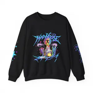 Divinty "Madhouse" Sweatshirt— Colored version y2k Graphic