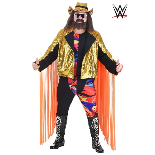 Men's Plus Size WWE Macho Man Randy Savage Costume