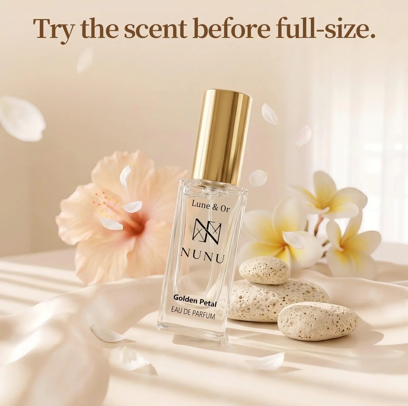 NUNU PARFUM Fragrance Discovery Sample Vial, Travel Size Perfume for Scent Testing