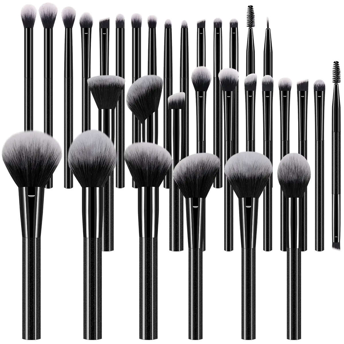 32PCS Makeup Brush Sets Premium Synthetic Hair Eyeshadow Blending Brush Sets Cosmetics Tools, Face Makeup Brushes, Soft Cosmetic Brushes