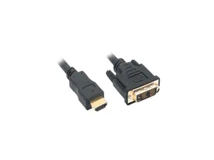 Nippon Labs DVI 3 HDMI 10 ft. HDMI Male to DVI-D Adapter Cable with Gold-plated Connector, Black