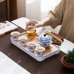 Jesse's Rotating Teapot Set & Carrying Case