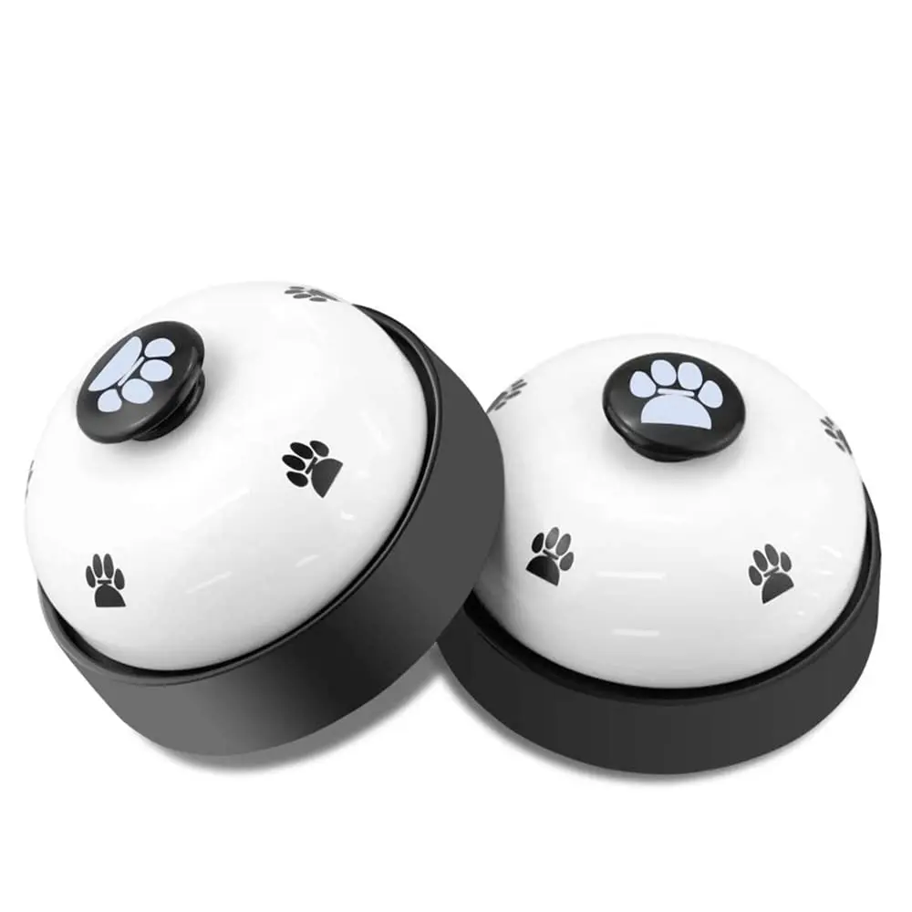 Pet Training Bells, Paw Print Design Dog Communication Bell, Enhance Bond, Exercise Pets, Train Good Habits, Sound-Activated Feeding Tool, Home
