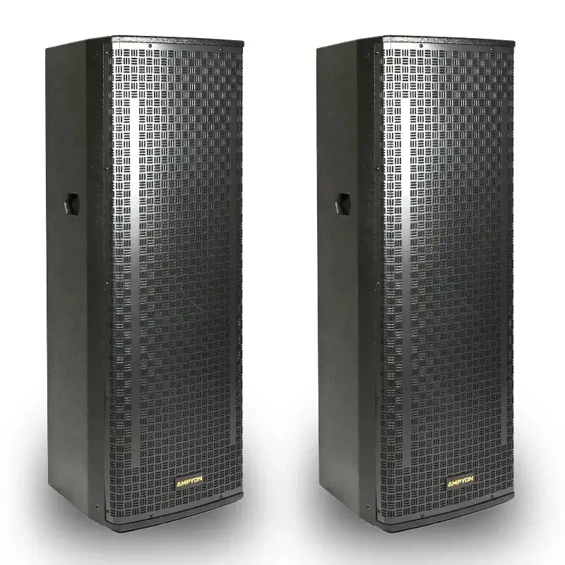 Ampyon LS-12EX Metal Professional Karaoke Speaker - Durable Audio Equipment for Karaoke Enthusiasts