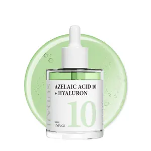 SUDAJI Azelaic Acid 10 Hyaluron Redness Balancing Serum 1.76 fl oz, Facial Serum for Uneven Skin, Hyaluronic Acid, Niacinamide,Diminishing The Appearance Of Blemishes. Anti Aging Hydrator
