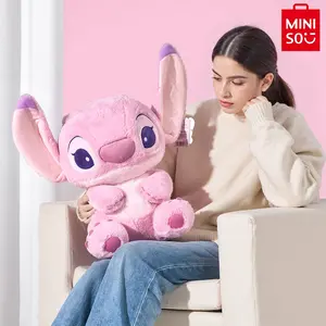 [Mother’s Day Gift] Disney Stitch & Angel Large-Size Plush Dolls Basic Sitting Plush, Soft Stuffed Animal,20 inch Adorable Gift,Perfect Cuddly Collectibles for Fans