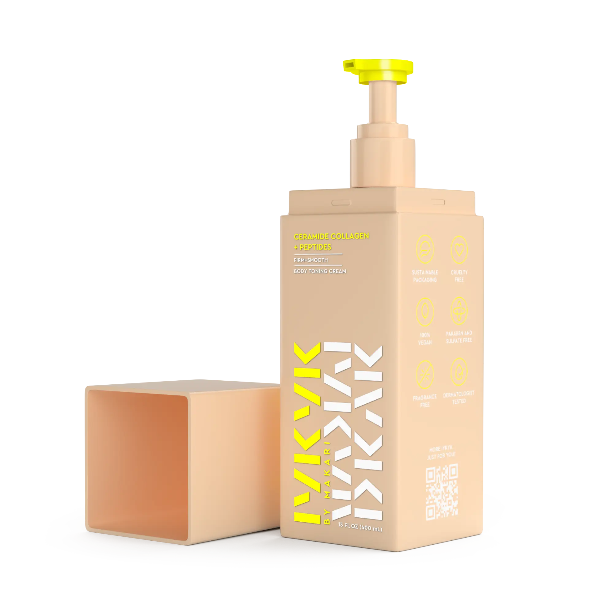 Ceramide Collagen + Peptides Body Toning Cream - IYKYK