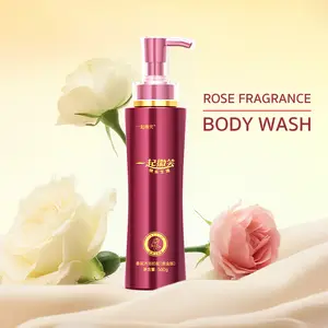 Luxury Rose & Sandalwood Body Wash (500g) | 48h Oil Control + 72h Moisturizing | French-Botanical SPA Formula | For Sensitive Skin & Whole Family