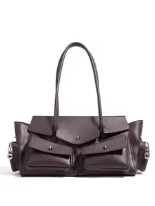 Cultivator — Genuine Leather Tote Bag with Utility Pockets