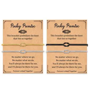 2pcs/set Matching Love Knot Bracelets for Couples, Soulmate Relationship Friendship Couples Bracelets Forever Infinity Jewelry Gifts for Boyfriend Girlfriend Best Friends