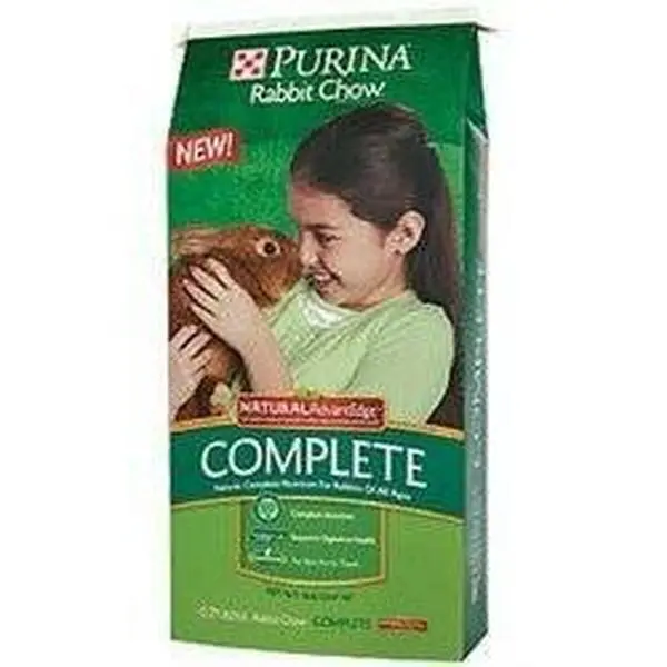 Purina Animal Nutrition PMI Natural Advant Pelleted Rabbit Complete Blend - 25 lbs Bulk Bag, for First-Time Rabbit Owners, Easy Feeding, Highly Palatable, All the Essential Nutrients, Supports Growth, Maintenance, Reproduction
