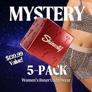 The Mystery Bundle | Shinesty Women’s Boxers 5 Pack