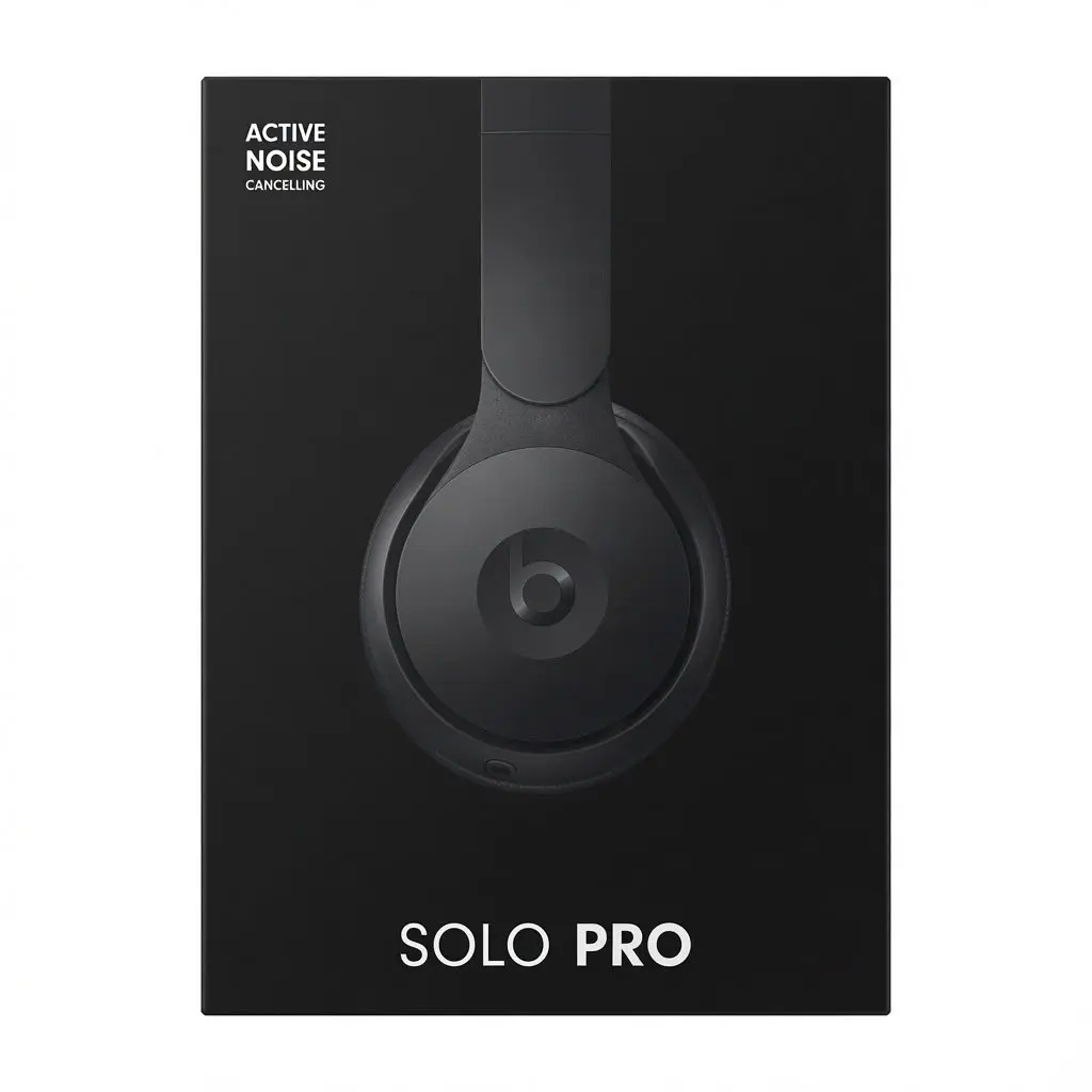 Beats Solo Pro Wireless Noise Cancelling On-Ear Headphones - Black