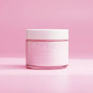 Blush Beauty Hydrating Face Cream - Deep Hydration, Firming & Soothing for All Skin Types - Lightweight Moisturizer Reduces Fine Lines & Wrinkles