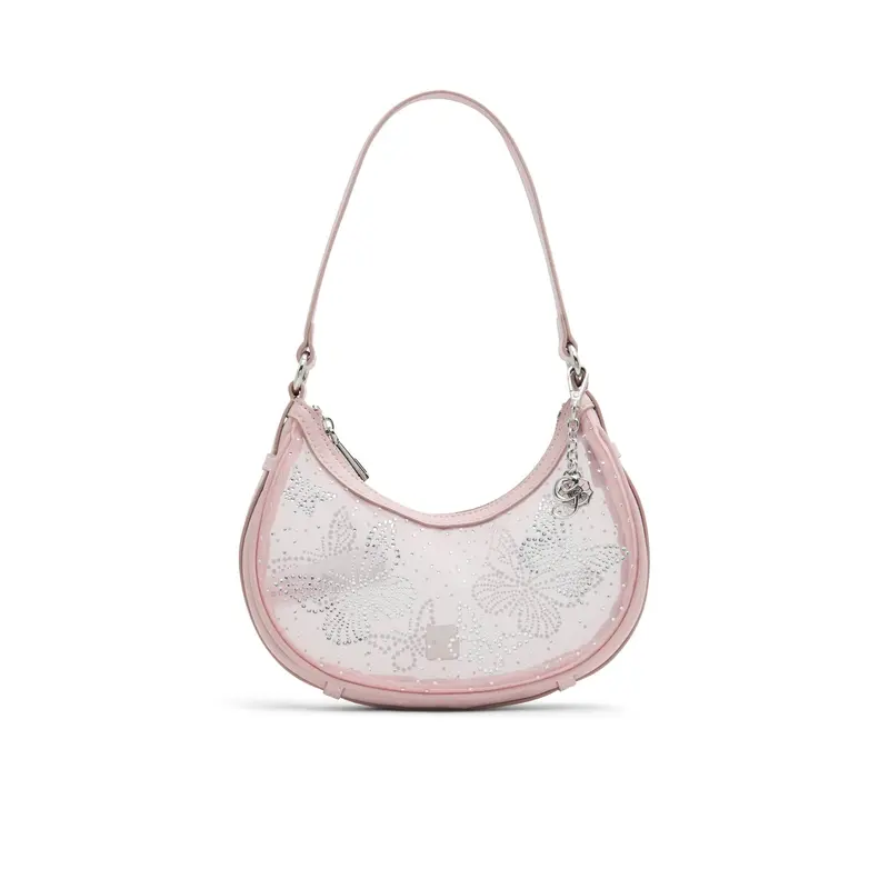 Wicked x ALDO Glidafield ショルダーバッグ Wicked x ALDO Glindafied Pink Bucket Bag with Butterfly Details