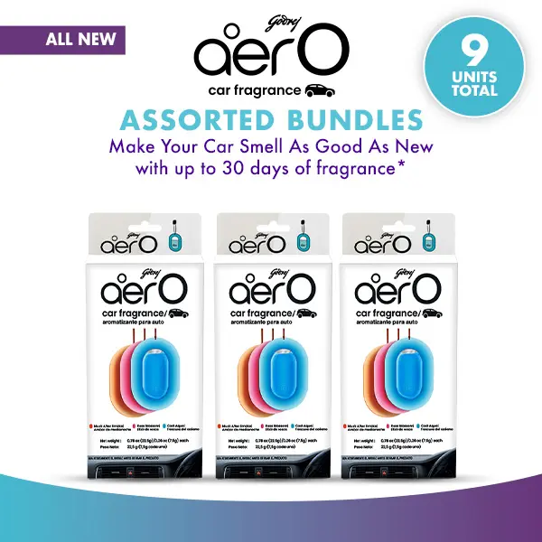 AerO Assorted Bundle - 3 x 3 (9 units total)