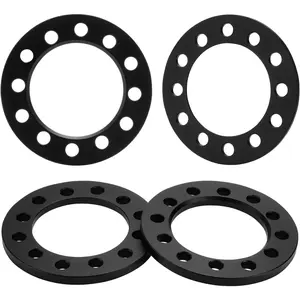 6mm Wheel Spacers 6x5.5/6x135 Hub Bore 108mm 6 Lug for Chevy Silverado Suburban Yukon 1500, Forged Aluminum 6x139.7mm Wheel Adapters 4PCS