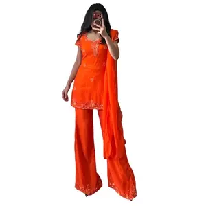 The 90sh Handwork Kurta Set (3 piece)