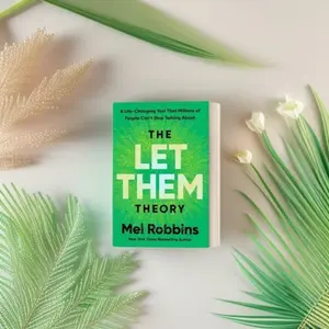 The Let Them Theory by Mel Robbins, Self-Growth Practical Tool Book, Workbook, Change Lives, Bright Cover, Hot Read for Personal Growth