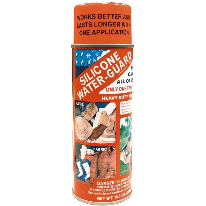 Silicone Waterproofer & Suede Protector Spray for Leather Shoes, Boots & Fabric Footwear, Heavy-Duty Breathable Formula - 12 oz Aerosol, Shoe